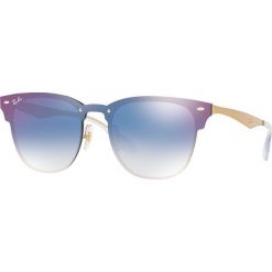 Ray-Ban - Okulary Blaze Clubmaster. Pomarańczowe okulary przeciwsłoneczne damskie Ray-Ban. W wyprzedaży za 539,90 zł.