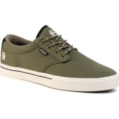 Tenisówki ETNIES - Jameson 2 Eco 4101000323 Olive/Black 302. Zielone trampki męskie Etnies, bez wzorów, z gumy, klasyczne, bez zapięcia. Za 299,00 zł.