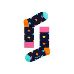 Skarpetki Happy Socks Heart Sock HA01-067. Zielone skarpetki męskie marki Happy Socks, paisley, z bawełny. Za 24,43 zł.