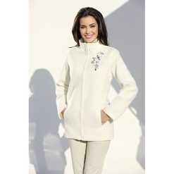 Damska bluza KADRIA ECRU. Bluzy sportowe damskie Damska bluza KADRIA ECRU, s, bez wzorów, bez rękawów, bez kaptura. W wyprzedaży za 39,00 zł.