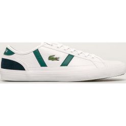 Lacoste - Buty. Białe sneakersy męskie Lacoste, z gumy, na sznurówki. Za 399,90 zł.