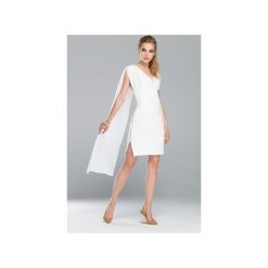 Sukienka Cannes. Białe sukienki balowe Flawdress, m, z materiału, dopasowane. Za 199,00 zł.