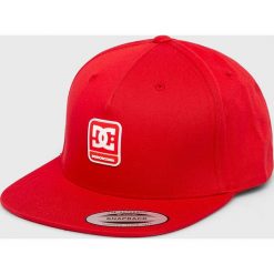 DC - Czapka. Zielone czapki męskie DC, bez wzorów, z bawełny. W wyprzedaży za 79,90 zł.