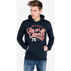 Jack & Jones Bluza Niebieski. Niebieskie bluzy męskie Jack & Jones, s, z nadrukiem, z bawełny, bez kołnierzyka, bez rękawów, bez kaptura. Za 133,95 zł.