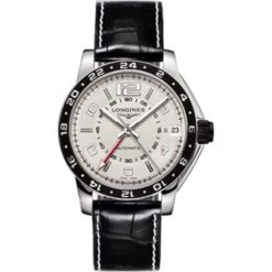 PROMOCJA LONGINES Admiral L3.668.4.76.2. Szare zegarki męskie LONGINES, ze stali. W wyprzedaży za 5770,00 zł.