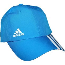 Czapki z daszkiem męskie: Adidas Czapka męska Clmlt 6P 3Soff Cap niebieska r. uniwersalny (AJ9348)