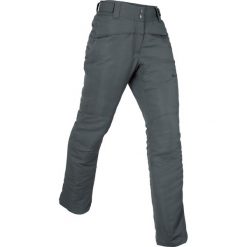 Spodnie termoaktywne, długie bonprix antracytowy. Szare spodnie damskie bonprix, w paski. Za 129,99 zł.