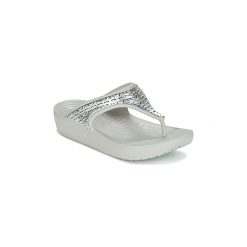 Chodaki damskie: Japonki Crocs SLOANE GRAPHIC ETCH MET FLIP W
