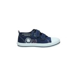Buty Dziecko Katini KFY12598. Niebieskie trampki dziewczęce Katini, bez wzorów, bez zapięcia. Za 134,50 zł.
