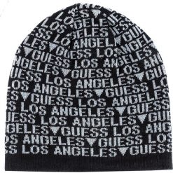Czapki damskie: Czapka męska GUESS – City Slicker-Not Coordinated Wool M AM6521 WOL01 BLA