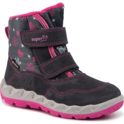 Śniegowce SUPERFIT - GORE-TEX 5-06011-20 S Grau/Rosa. Szare śniegowce dziewczęce Superfit, bez zapięcia. W wyprzedaży za 249,00 zł.