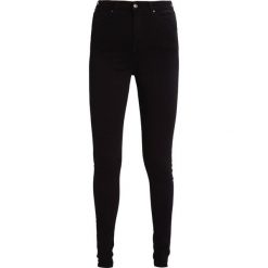 Topshop Tall JAMIE Jeans Skinny Fit black. Czarne rurki damskie marki Topshop Tall, z elastanu. Za 229,00 zł.