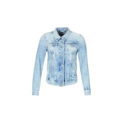 Kurtki jeansowe Pepe jeans THRIFT. Niebieskie kurtki damskie Pepe Jeans, s, bez wzorów, z jeansu, bez kaptura. Za 455,20 zł.