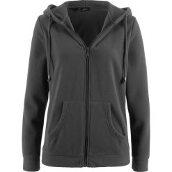 Bluza rozpinana z polaru bonprix szary łupkowy. Szare bluzy polarowe bonprix. Za 69,99 zł.