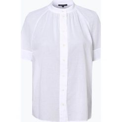 Marc O'Polo - Bluzka damska, biały. Białe bluzki damskie Marc O'Polo, bez wzorów, polo, bez rękawów. Za 279,95 zł.