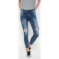 Answear - Jeansy. Niebieskie jeansy damskie marki ANSWEAR, z elastanu. W wyprzedaży za 99,90 zł.