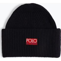 Polo Ralph Lauren - Czapka damska, niebieski. Niebieskie czapki damskie Polo Ralph Lauren, z dzianiny. Za 269,95 zł.