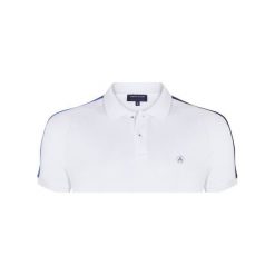 Giorgio Di Mare Koszulka Polo Męska gi5725085 L Biała. Białe koszulki męskie Giorgio di Mare, m, bez wzorów, bez rękawów. Za 109,00 zł.