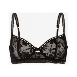Heidi Klum Intimates Tuberose Tryst Biustonosz Czarny. Czarne biustonosze Heidi Klum Intimates, bez wzorów, z poliesteru. Za 318,95 zł.