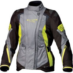 Kurtka LUNAR MACNA tekstylna damska kolor szary/czarny rozmiar L. Szare kurtki damskie MACNA, l, bez wzorów, z materiału, bez kaptura. Za 599,00 zł.