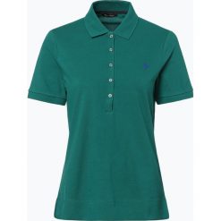 Marc O'Polo - Damska koszulka polo, zielony. Zielone koszulki damskie polo Marc O'Polo, m, bez wzorów, bez rękawów. Za 129,95 zł.