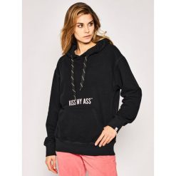 Bluza PLNY LALA Kiss My Ass 1. Czarne bluzy damskie PLNY LALA, m, bez wzorów, z bawełny, bez rękawów, bez kaptura. Za 289,00 zł.