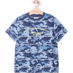 Coccodrillo - T-shirt dziecięcy 128-158 cm. Szare t-shirty męskie marki COCCODRILLO, m, z nadrukiem, z bawełny, z okrągłym kołnierzem. Za 49,90 zł.