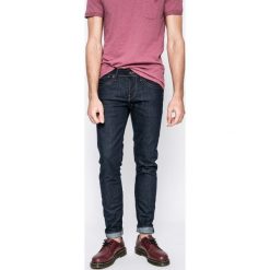 Pepe Jeans - Jeansy. Niebieskie jeansy męskie marki Pepe Jeans, z aplikacjami, z elastanu. W wyprzedaży za 239,90 zł.