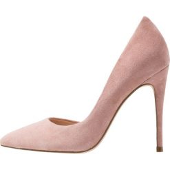 Steve Madden FELICITY Szpilki blush. Różowe czółenka damskie Steve Madden, bez wzorów, z weluru, klasyczne, bez obcasa, na szpilce, bez zapięcia. Za 419,00 zł.