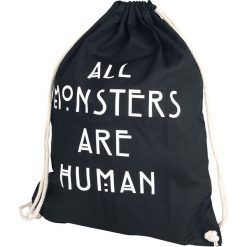 American Horror Story All Monsters Are Human Torba treningowa czarny. Czarne torebki klasyczne damskie American Horror Story. Za 54,90 zł.