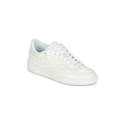 Buty Reebok Classic CLUB C 85 PATENT. Białe trampki i tenisówki damskie Reebok Classic, bez wzorów, bez zapięcia. Za 359,20 zł.
