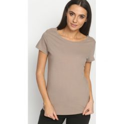 T-shirty damskie: Khaki T-shirt Essential