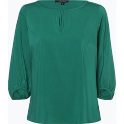 Comma - Bluzka damska, niebieski. Niebieskie bluzki damskie marki comma, bez wzorów, z tkaniny, bez kołnierzyka, bez rękawów. Za 259,95 zł.