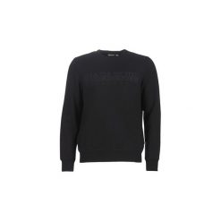 Bluzy Napapijri BERBER. Czarne bluzy męskie Napapijri, s, bez wzorów, bez kołnierzyka, bez rękawów, bez kaptura. Za 419,00 zł.