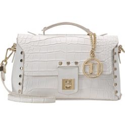 Torebki i plecaki damskie: Trussardi Jeans ACACIA COCCO HANDLE BAG Torebka white
