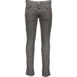 Dżinsy "Anbass" - Slim fit - w kolorze szarym. Szare jeansy męskie Replay, m, w paski, klasyczne. W wyprzedaży za 219,95 zł.