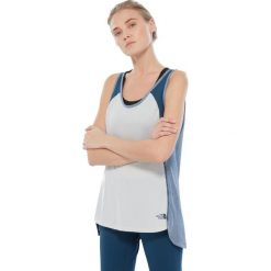 Koszulka Top The North Face Invene 93RY2B94 - szary. Szare koszulki damskie The North Face, xl, bez wzorów, bez kołnierzyka. Za 97,99 zł.
