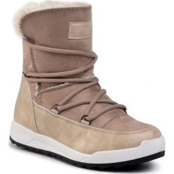 Śniegowce DEEZEE - WS270201-01 Beige. Brązowe śniegowce damskie DeeZee, na imprezę, ze skóry ekologicznej, bez zapięcia. Za 99,99 zł.
