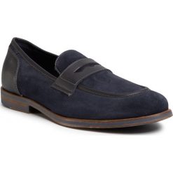 Półbuty GEOX - U Bayle A U927CA 02243 C4002 Navy. Niebieskie półbuty męskie Geox, na co dzień, bez wzorów, ze skóry, bez zapięcia. W wyprzedaży za 469,00 zł.