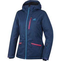 Hannah Nora Dark Denim Mel 42. Kurtki sportowe damskie Hannah, bez wzorów, z denimu, bez kaptura, narciarskie. W wyprzedaży za 429,00 zł.