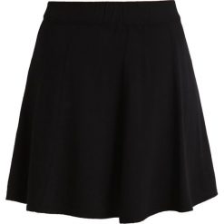 Spódniczki: Double Agent SKATER FRONTSIDE ZIPPER Spódnica trapezowa black