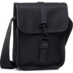 Saszetka RAINS - Flight Bag 1309 Black. Czarne torby męskie skórzane Rains, bez wzorów, ze skóry ekologicznej, młodzieżowe. Za 249,00 zł.