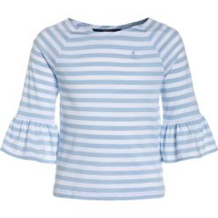 Polo Ralph Lauren STRIPE Bluzka z długim rękawem elite blue/white. Niebieskie bluzki dziewczęce bawełniane marki Polo Ralph Lauren, z długim rękawem. Za 229,00 zł.
