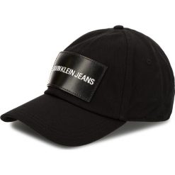 Czapka z daszkiem CALVIN KLEIN JEANS - J K40K400258 008. Czarne czapki z daszkiem damskie marki Calvin Klein Jeans, bez wzorów, z bawełny. Za 159,00 zł.