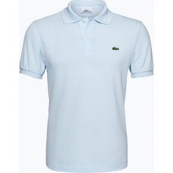 Lacoste - Męska koszulka polo, niebieski. Niebieskie koszulki polo męskie marki Lacoste, s, z bawełny. Za 399,95 zł.