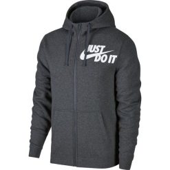 BLUZA NIKE SPORTSWEAR HOODIE 886493 071. Szare bluzy męskie marki Nike, m, bez wzorów, bez kołnierzyka, bez rękawów, bez kaptura. Za 219,00 zł.