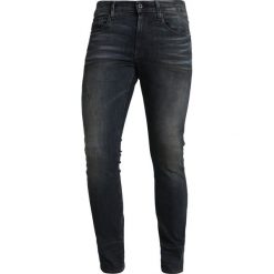 GStar 3301 DECONSTRUCTED SKINNY Jeans Skinny Fit dark aged antic destroy. Niebieskie rurki męskie G-Star, z bawełny. Za 559,00 zł.