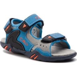 Sandały CMP - Kids Alphard Hiking Sandal 39Q9614 Cyano/Orange 25MC. Niebieskie sandały chłopięce CMP, z materiału. W wyprzedaży za 139,00 zł.