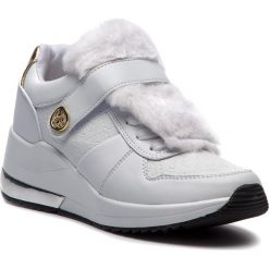 Sneakersy GUESS - FLJIA4 FAL12 WHITE. Białe sneakersy damskie Guess, z materiału. Za 529,00 zł.