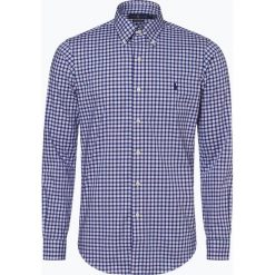 Polo Ralph Lauren - Koszula męska – Custom Fit, niebieski. Niebieskie koszule męskie Polo Ralph Lauren, m, w kratkę, eleganckie, polo, bez rękawów. Za 529,95 zł.